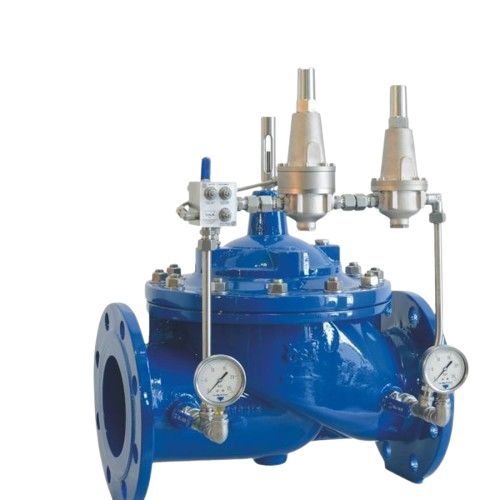 Válvula de reducción de la presión aguas abajo y sostén presión aguas arriba XLC 312/412 PN 25