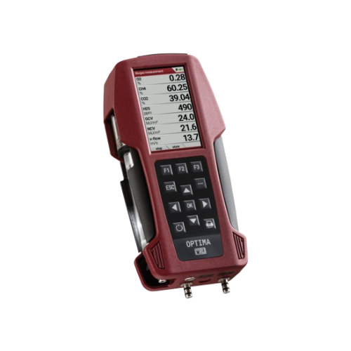 OptimaX, MRU, </br>Analizador Portátil de Biogás